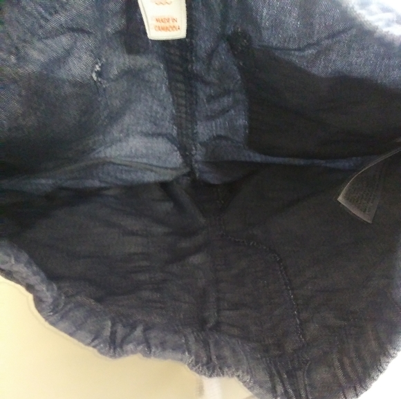 * Cat and Jack 2T. Blue Jean tie shorts toddler - Picture 5 of 5